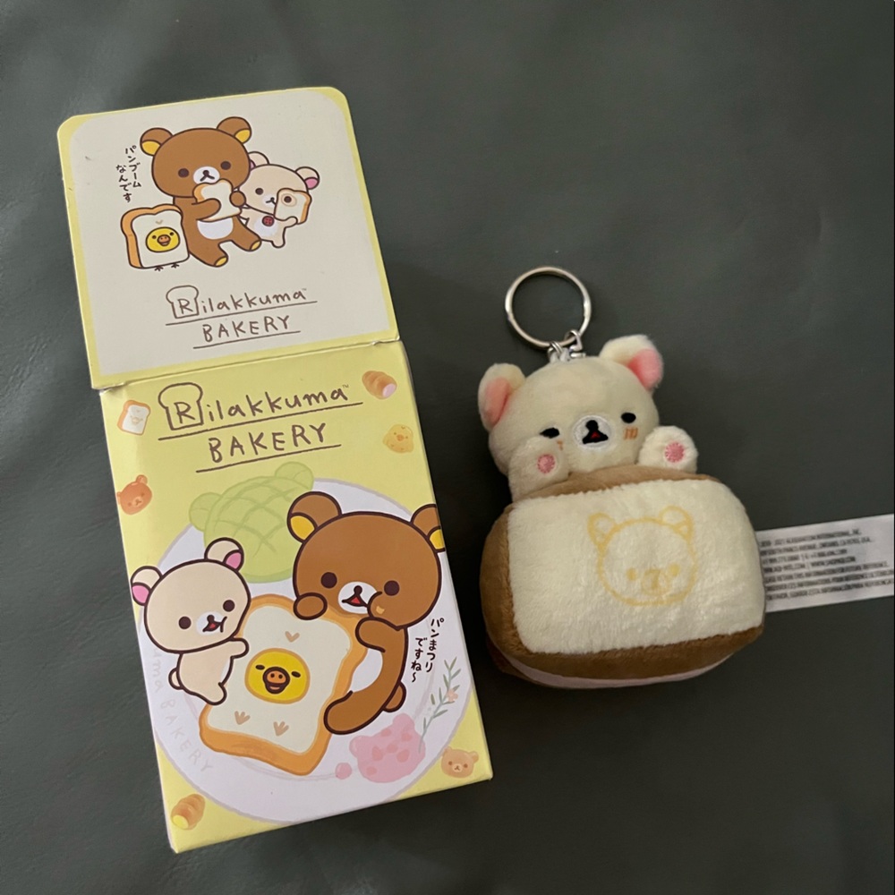 korilakkuma keychain plush